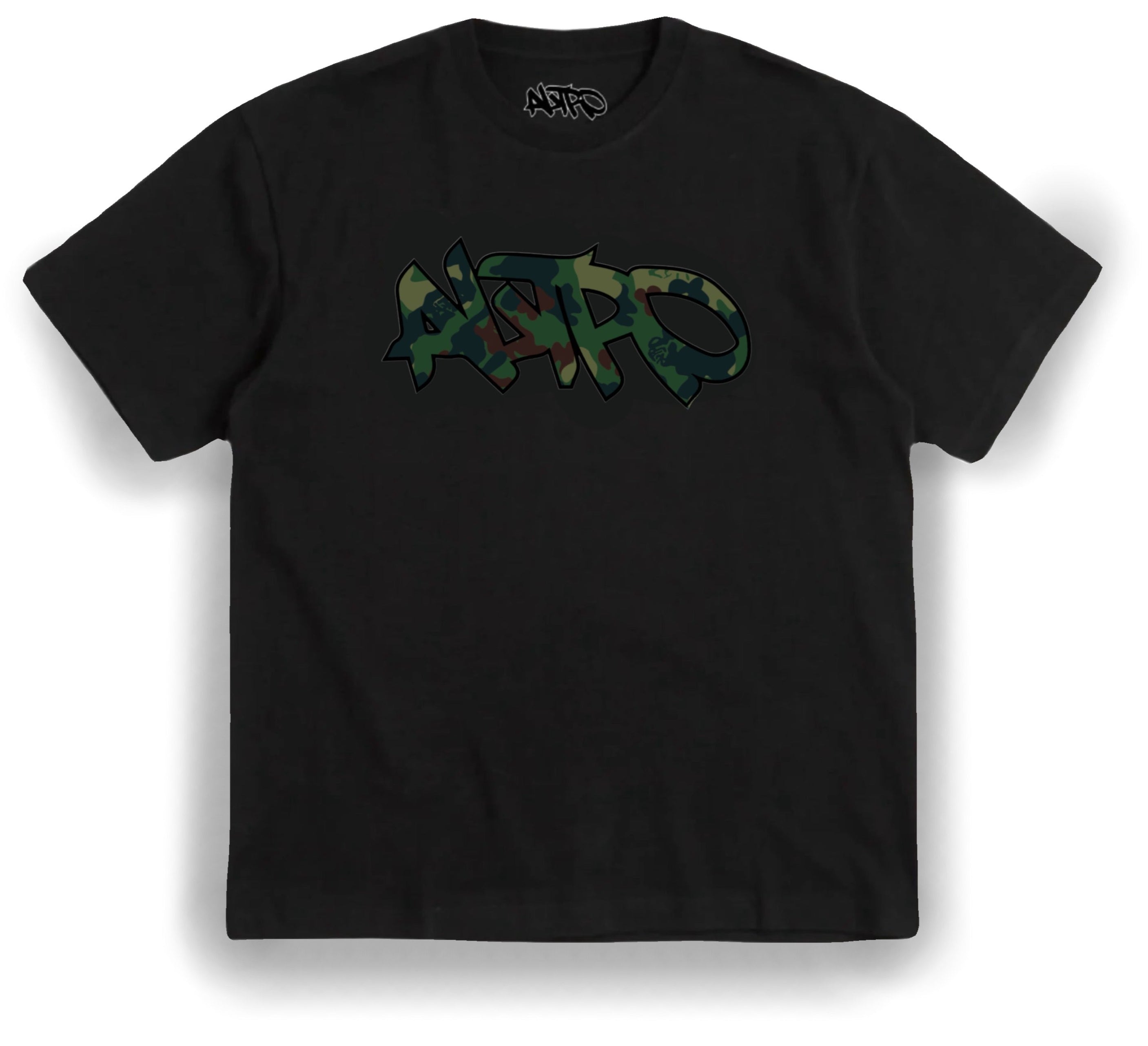 JUNGLE CAMO TEE (black)