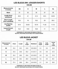Load image into Gallery viewer, Les Bleus 2in1 Jogger/Shorts
