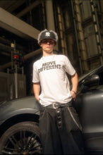 Load image into Gallery viewer, MOVE DIFFERENT TEE (white)
