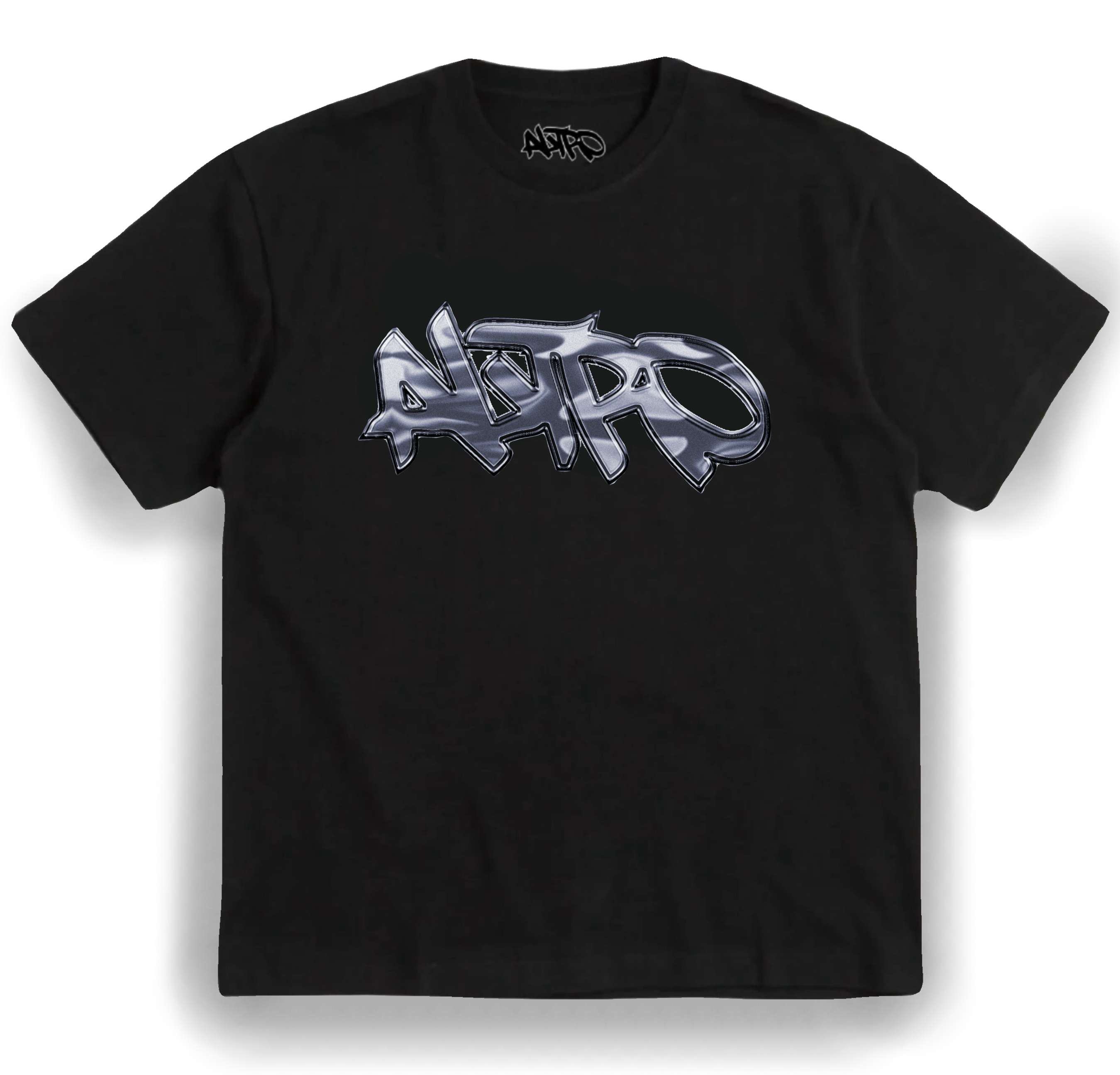 CHROME TEE (black)