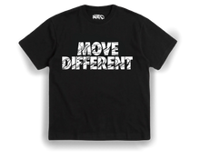 Load image into Gallery viewer, MOVE DIFFERENT SHIRT (black)
